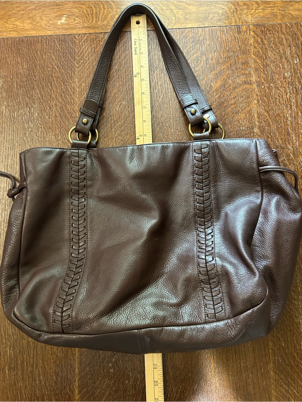 Ralph Lauren Vintage Large Leather Travel Tote - Excellent